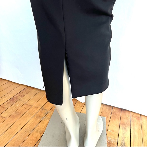 H&M BLACK PENCIL SKIRT - Picture 6 of 10